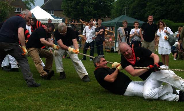 The tug-of-war at last year's summer extravaganza. Photograph: contributed