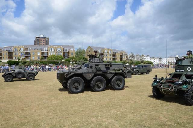 The Cold War Reconnaissance Display at Littlehampton's Armed Forces Day, held last year on June 25. Picture: Scott Ramsey