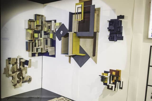 Students showcased their work at the exhibition. Picture: Jonny Wilson