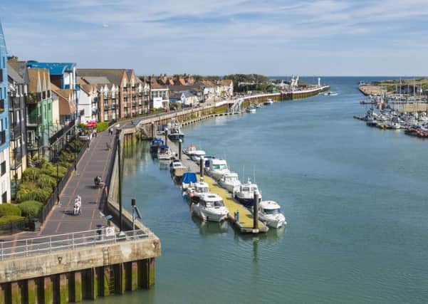 The rejuvenated East Bank of the River Arun in Littlehampton. Photo: Toby Smith