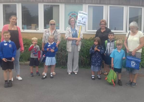 River Beach Primary School in York Road, Littlehampton is organising a 'big walk in' campaign for the summer term