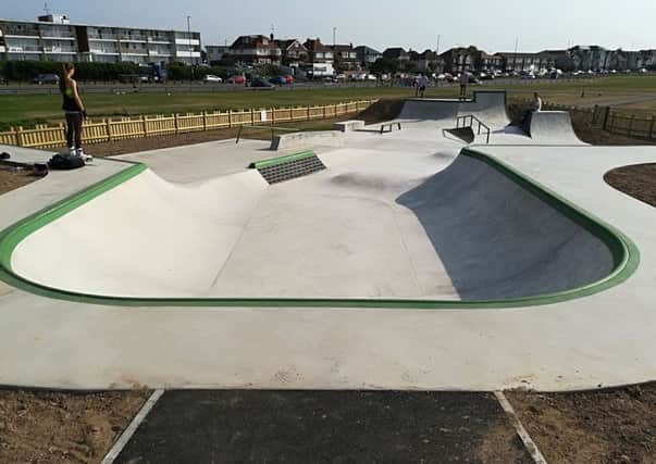 Lancing skatepark opens on Beach Green