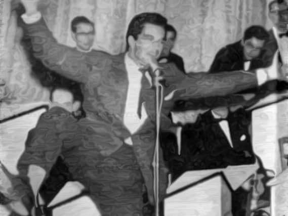Frankie Vaughan entertaining youngsters at Crawley Boys' Club