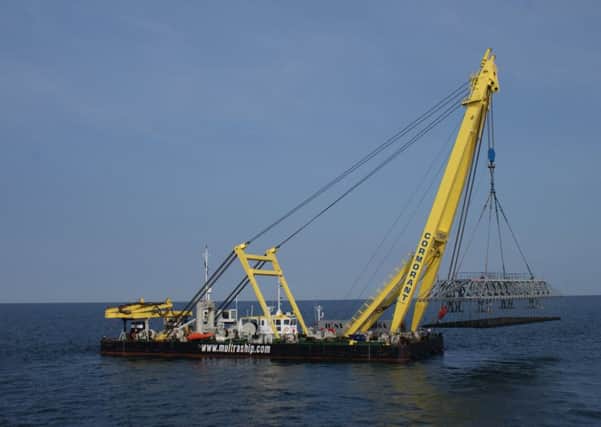 The Cormorant crane ship is being brought in to save Moby Dig