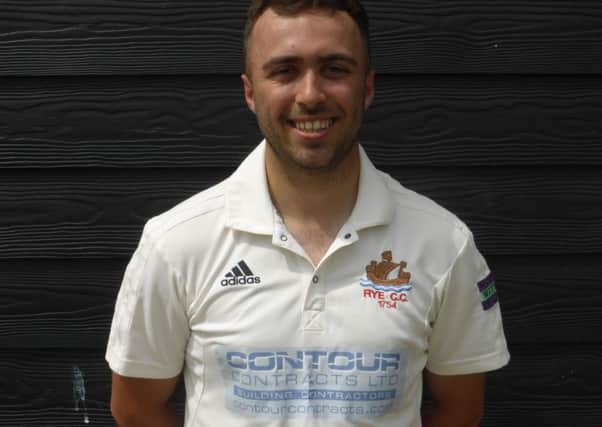 George Wathen scored 135 not out and took three wickets for Rye against St James's Montefiore II.