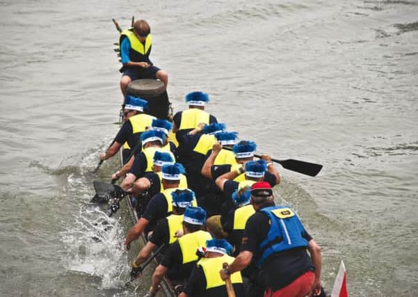 The Arundel Festival are looking for teams to join their dragon boat races. Picture: Charlie Waring