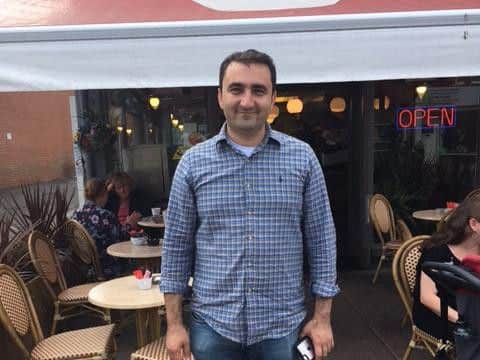 Nima Bakhtiar opened a cafe on Boundary Road