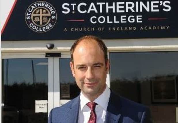 Mark Talbot, Principal at St Catherine's College, says a zero tolerance approach to bad behaviour has seen figures for suspensions rise