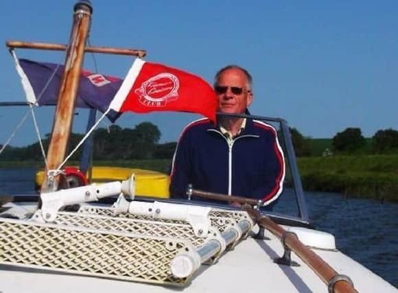 Popular: Owen Visick aboard his boat