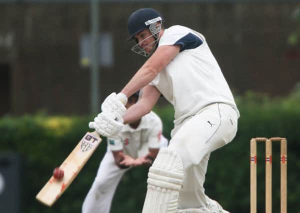Stuart Rutter batting for Pagham at Priory Park / Picture by Derek Martin