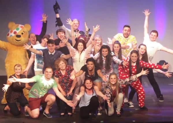 The final pose from Wings Productions 2015 Children in Need show