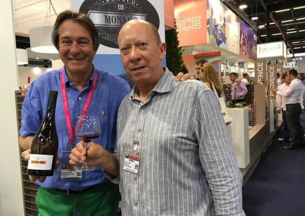Richard with Francois Lethier at Vinexpo
