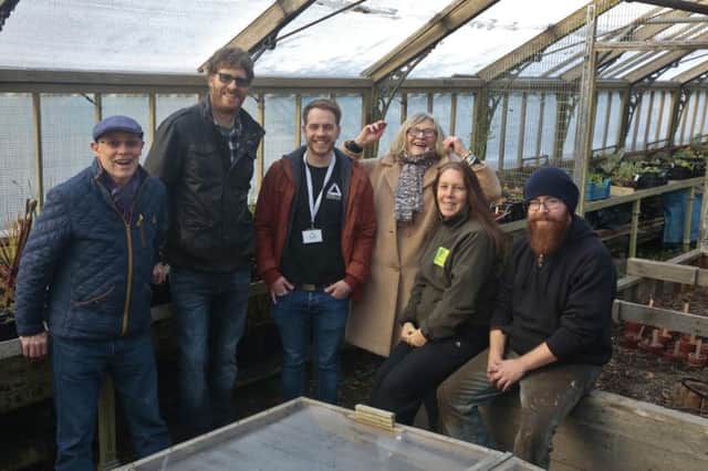 Members of the Alexandra Park Greenhouse Group