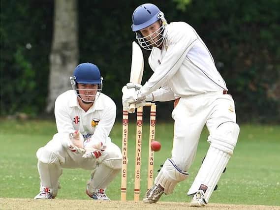 Johnny Burfiend smashed 73 for Steyning on Saturday. Picture by Stephen Goodger