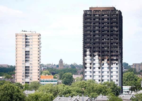 Grenfell Tower in London. Picture: SWNS
