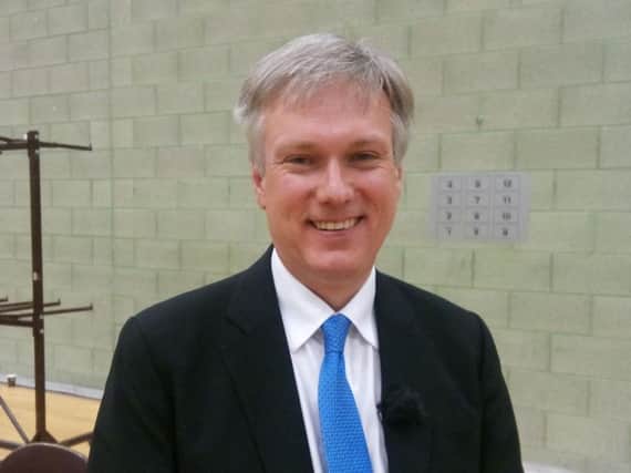 Henry Smith, MP for Crawley