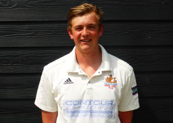 Harry Smeed took four wickets for Rye in last weekend's victory away to Seaford.