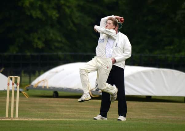 Ethan Guest charges in for Bexhill against Cuckfield last weekend. Picture courtesy Andy Hodder