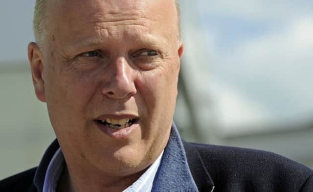 Transport minister Chris Grayling (Picture Ian Hargreaves)