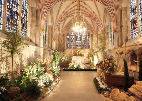 The 2016 Festival of Flowers at Chichester Cathedral. Picture: Derek Martin DM16120796a