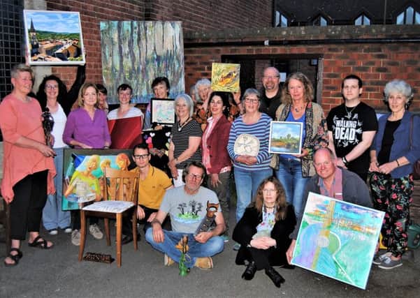 Artists are joining in the fun at the Horsham Festival