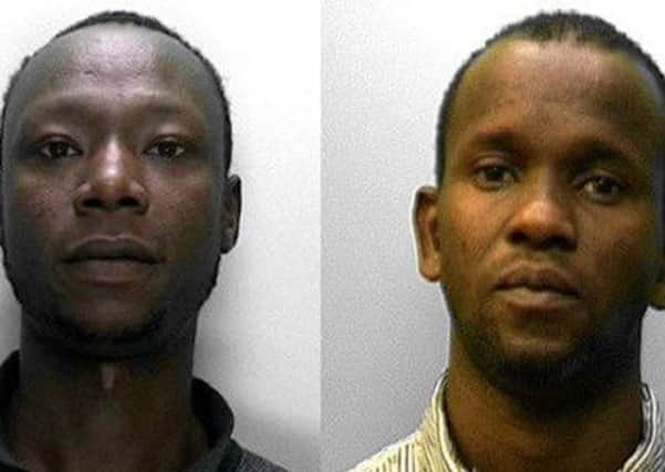 Osman Koroma and Max N'Gasa were convicted of child sex offences in 2016 SUS-170629-152129001