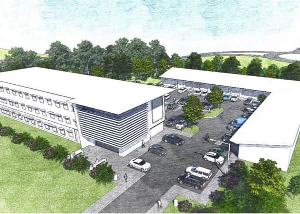 Artist impression of the new Enterprise Gateway currently being built in Terminus Road