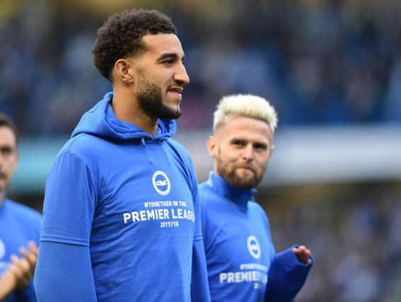 Albion defender Connor Goldson. Picture by Phil Westlake (PW Sporting Photography)