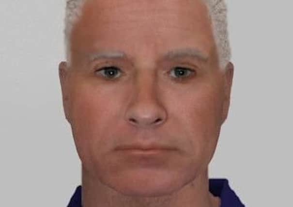 E-fit of robbery suspect. Image courtesy of Sussex Police. SUS-170407-110022001