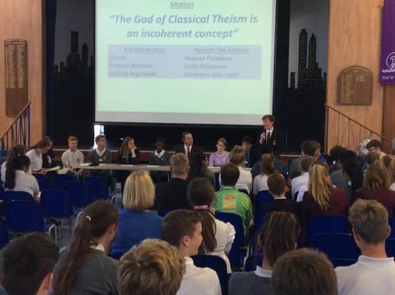 St Richards hosted the debate around the question of Classical Theism