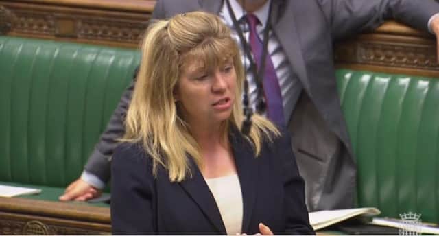 Maria Caulfield MP speaking in the House of Commons