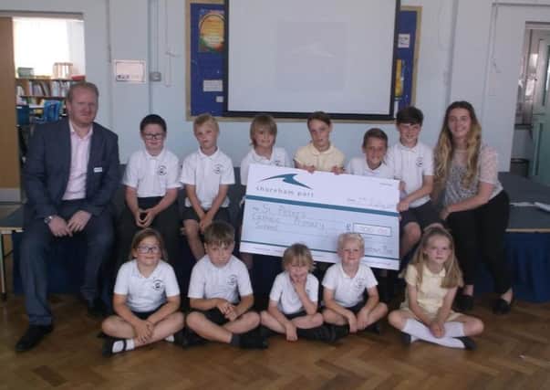 Shoreham Port donates to Shoreham school