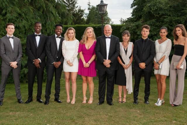 Students at Steyning Grammar's formal prize-giving evening. Picture: Tom Packer