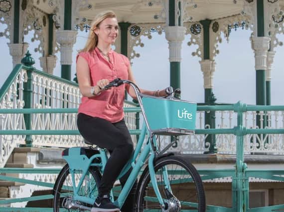 The new shared bikes for the city