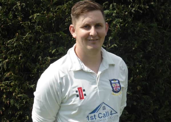 Bexhill Cricket Club captain Johnathan Haffenden.