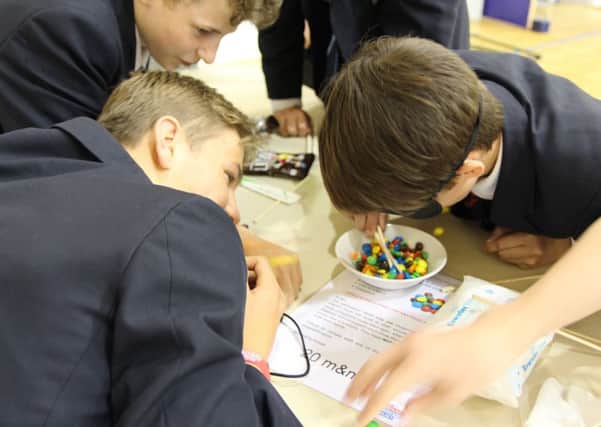 The M&M's challenge for year-nine students at Seaford College
