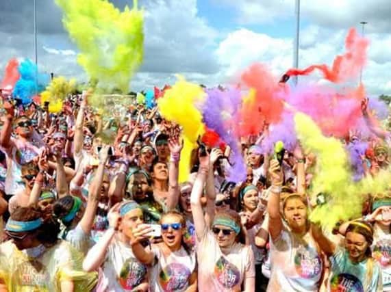 The Color Run after party