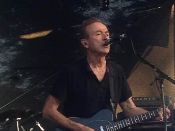 Hugh Cornwell wows the Priory Park crowd / Picture by Steve Bone