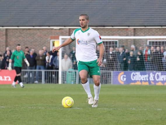 Sami El-Abd remains at Nyewood Lane as a player and club captain / Picture by Tim Hale