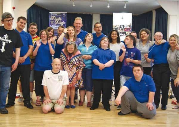 The Bexhill Branch of the 'Music Man Project', a music education
service for people of all ages with learning disabilities,