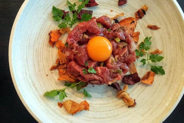 Steak Tartare lived up to expectations