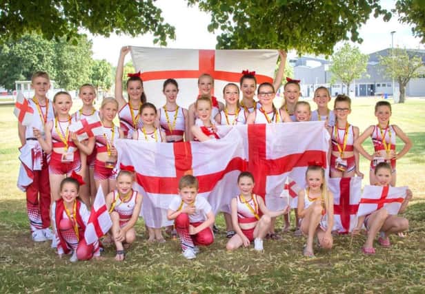 Shining Stars dancers represented England at the Dance World Cup