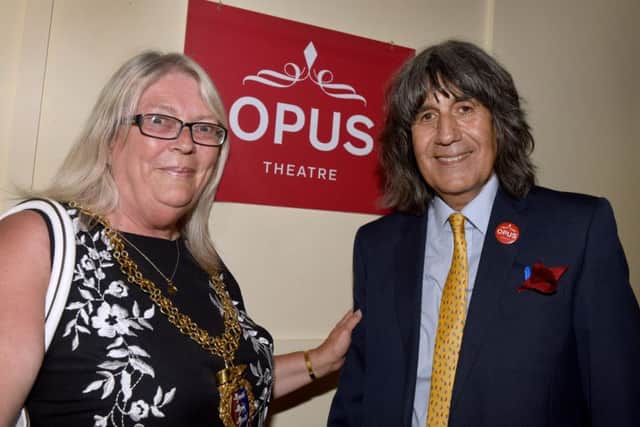 Official launch of the Opus Theatre, Hastings.

Mayor Judy Rogers and Polo Piatti SUS-170807-121206001