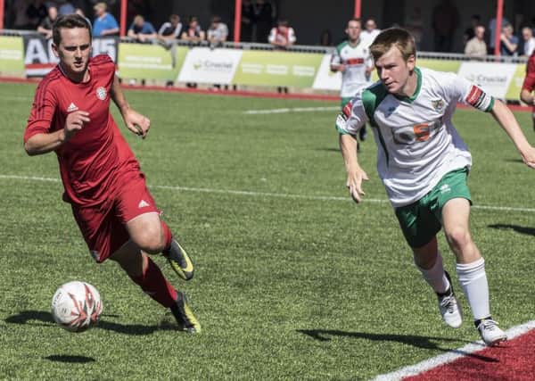 Action from Bognor's opening-game win at Worthing / Picture by Tommy McMillan