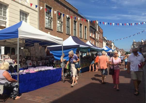 The Wednesday traders' market is said to have brought a 'new vibrancy' to the city centre