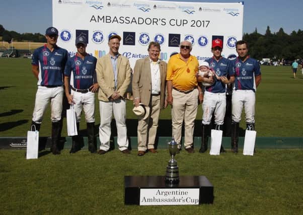 The Argentine Ambassador's Cup winners / Picture by Clive Bennett
