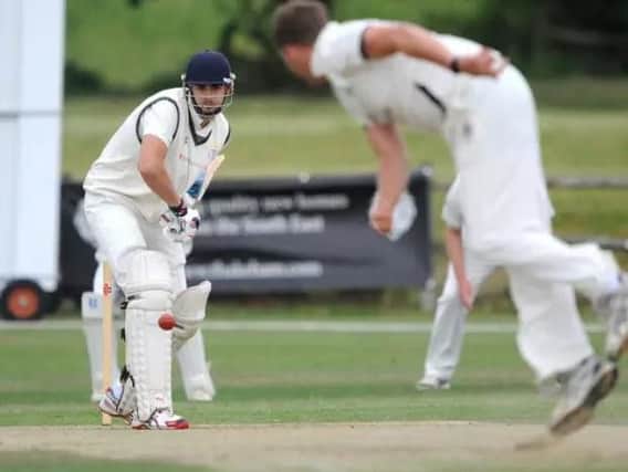 Sam Dorrington scored 43 for Ifield during their win against St James. 
Picture by Steve Robards