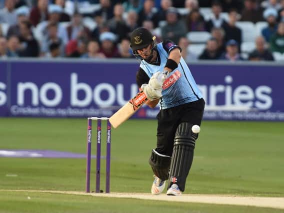 Chris Nash gives the Sussex innings a brisk start / Picture Phil Westlake - PW Sporting Photography
