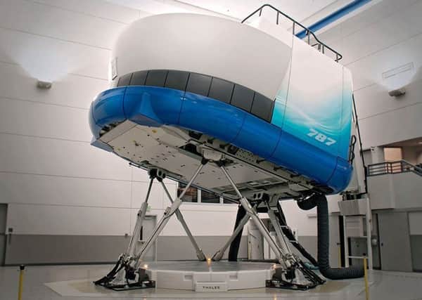 727 simulator. Photo: Boeing SUS-170713-134643001