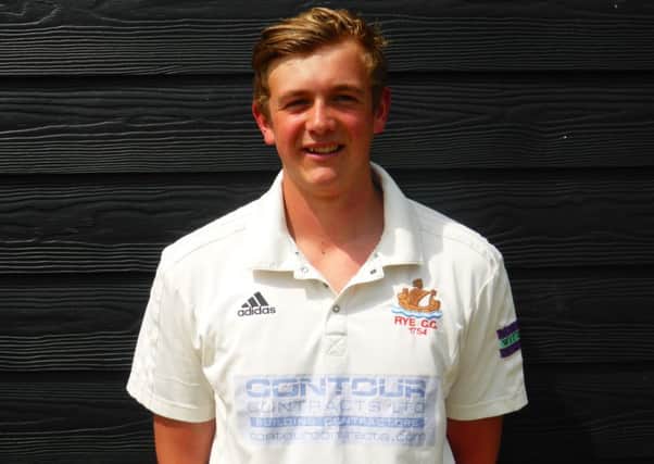 Rye all-rounder Harry Smeed had another good game in the victory over Lindfield II.
